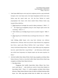 Latihan bahasa melayu klasik jawab semua soalan. Bahasa Melayu Klasik Dalam Penerbitan Buku