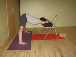 Prasarita Padottanasana Yoga Con Silla Iyengar Estiramientos
