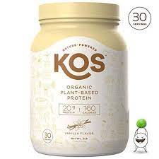 Kos Organic Plant Based Protein Powder Raw Organic Vegan Protein Blend 2 2 Pound 30 Ser Plant Based Protein Powder Plant Based Protein Plant Protein Powder