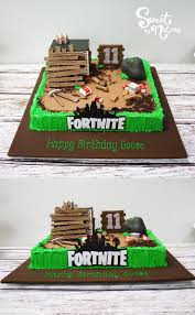 Fortnite Birthday Sheet Cake Ideas Goose Turned 11 And Celebrated With This Fortnite Themed Birthday Cake Created By Sweet By Natu In 2020 With Images Boy Birthday Cake Birthday Party Cake Themed Birthday Cakes