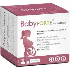 Babyforte Folsaureplus Schwangerschaftsvitamine Vegan