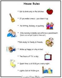 59 best kids house rules images chores for kids kids