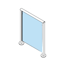 850mm Ht 10mm Glass Panels Glass Fence Glass Panels Diy Pool Fence