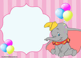 Make a birthday invitation card free. Free Dumbo Birthday Invitation Templates Free Printable Birthday Invitation Templates Bagvania