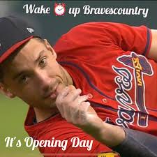 Welcome to #Bravesbaseball #Bravescountry. It's Opening Day!!!!!  #Choponbraves ⚾️🪓#Bravesfans
