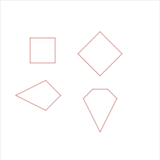 Of the rhombus i'm just drawing it i'm just changing its orientation a little bit i'm just changing its orientation so a rhombus by definition the four sides are going to be equal now let me draw one of its diagonals and the way i drew it right here is kind of a diamond one of its diagonals will be. Rhombus Diamond Square Rectangle Math Minds