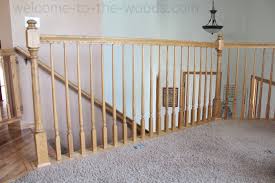 Porch railings calculations can get tricky, especially figuring out how to evenly. Diy Stair Railing Safety Redo