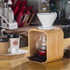 Is he the expert on snacks? Coffee Dripper Wooden Filter Cup Holder Drip Cup Bracket Reusable Pour Over Coffee Filter Stand For Barista Accessory Coffee Filters Aliexpress