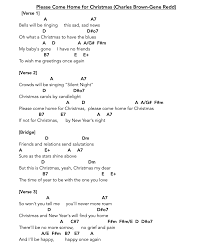 Come home for christmas chords