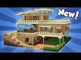 Minecraft Starter House Tutorial 2 How To Build A House In Minecraft Easy Youtube Easy Minecraft Houses Minecraft House Tutorials Big Minecraft Houses