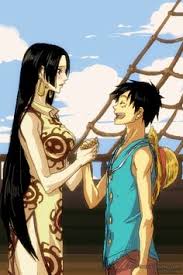 It's great to see boa hancock and her crush on luffy again for the two filler episodes that lead up to the upcoming movie. Download Wallpaper Luffy And Hancock Hd Cikimm Com