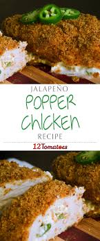 Jalapeno Popper Chicken Using Chicken Breasts As The Anchor Of This Recipe We Take All The Original Components Of The Popper J Recipes Food Chicken Recipes