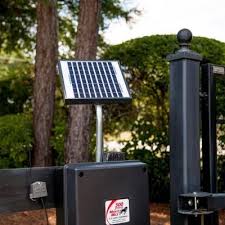 Mighty Mule 10 Watt Solar Panel Kit For Electric Gate Opener Fm123 At The Home Depot Electric Gate Opener Solar Panels Solar Panel Kits