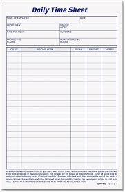 Use this template to create a schedule for the upcoming week. Tops Daily Employee Time And Job Sheet 6 X 9 5 Inches 100 Sheets Per Pad 2 Pads Pack 30041 Amazon Co Uk Office Products