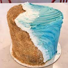 Megan Faulkner Brown On Instagram Birfday Cake For Da Birfday Boys Jiji Ki Birfday Brown Faulkner Instag Surf Cake Beach Birthday Cake Ocean Cakes