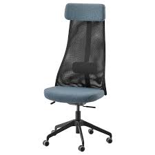 Ikea white & purple office chair distance from search location: Jarvfjallet Gunnared Blue Office Chair Ikea