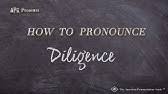 Listen to the audio pronunciation in english. How To Pronounce Diligent Youtube
