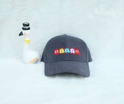 Pacman Baseball Cap Game Patch Hat Alien Baseball Cap Unisex Baseball Cap Unisex Baseball Cap Hats Caps Game