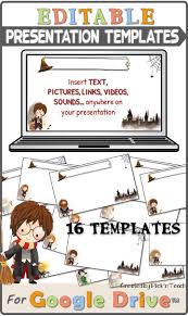 Distance Learning Editable Presentation Templates Wizards Google Slides En 2020 Google Drive Google Docs Pedagogie
