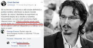 Controverse privind insulta şi calomnia în actualul cod penal. JudecÄƒtorul Cristi DanileÈ› AnunÈ›Äƒ Reintroducerea Insultei È™i Calomniei In Codul Penal PanÄƒ La SfarÈ™itul Anului Ziarul Curentul