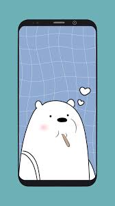 Amazing collection of cute ice bear cartoon wallpaper new, home screen and backgrounds to set the picture as wallpaper on your phone in good quality. Cute Ice Bear Wallpaper For Android Apk Download