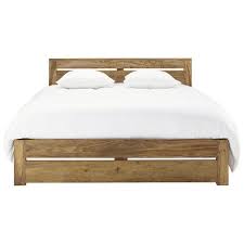 lit 160x200 en sheesham massif maisons du monde lit bois massif lit bois lit 160x200