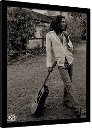 119470 reggae king bob marley decor laminated poster de. Bob Marley Vintage Gerahmte Poster Bilder Kaufen Bei Europosters