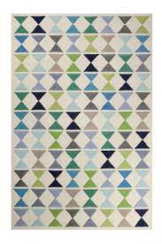Moderner, rechteckiger teppich in blauen farbtönen. Esprit Kurzflor Teppich Aus Wolle Mahan Beige Grun Blau Outlet Teppiche