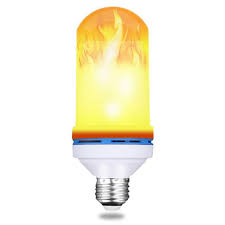 25w Equivalent 3 8w Led Flickering Flame Light Bulb 77e95 Lamps Plus