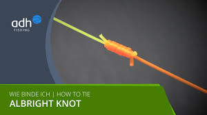 Zum einen muss er natürlich eine hohe tragkraft haben, zum anderen sollte er beim. Knoten Fur Fliegenfischer Teil 3 Albright Knoten Adh Fishing