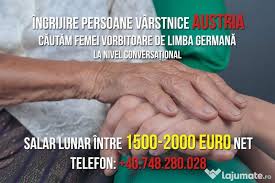 Salarizare in functie de cazul persoanei de ingrijit. Ingrijire Batrani Austria Adroi Job