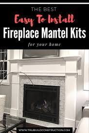 Diy reclaimed wood fireplace mantel. The Best Easy To Install Fireplace Mantel Kits For Your Home Trubuild Construction