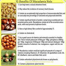 10 Benefits Of Macadamia Nut Healthful Diet And Nutrition Healthy Nuts And Seeds Healthy Nuts Health And Nutrition