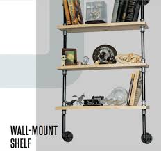 Pvc pipe is so versatile and fairly inexpensive, making it a great material for an upcoming warm weather project. Pvc Wall Mounted Shelf Quarto Knows Blog