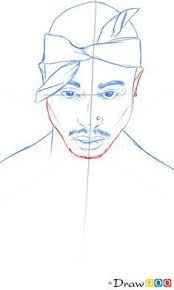 How To Draw Tupac Shakur Famous Singers Tupac Tupac Shakur Drawings