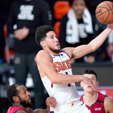 Booker proved in series against the los angeles lakers and denver nuggets that he's one of the elite. Devin Booker Suns Guard Puts Nba On Notice In Bubble Sports Illustrated