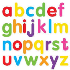 Alphabet Set Ii Lowercase Mixed Colors Lettering Alphabet Printable Abc Letters Printable Alphabet Letters