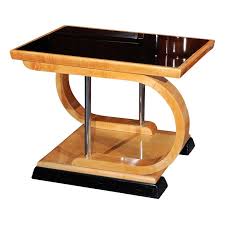 Unusual Art Deco Asymmetrical Coffee Table 1stdibs Com Art Deco Furniture Art Deco Coffee Table Modern Art Deco