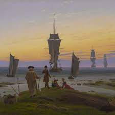 Landscape, painting, oil on canvas, 27x21 cm. Caspar David Friedrich Und Die Dusseldorfer Malerschule In Dusseldorf Kultur