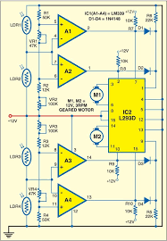 Connecting the solar panel charge controller (mppt or pwm are the same), solar battery and the side, please be careful to avoid a short circuit when connecting the load.a fuse should be connected to the positive. Hc 4660 Pin Solar Tracker Schematic On Pinterest Schematic Wiring