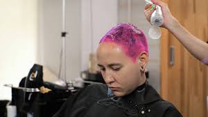 Hair wax also allows you to rework your hair but provides a bit more hold to keep your hair neat and sleek. The Hairdresser Applies The Fixing Gel To The Short Haircut Home Salon During The Epidemic Stock Video Footage Storyblocks