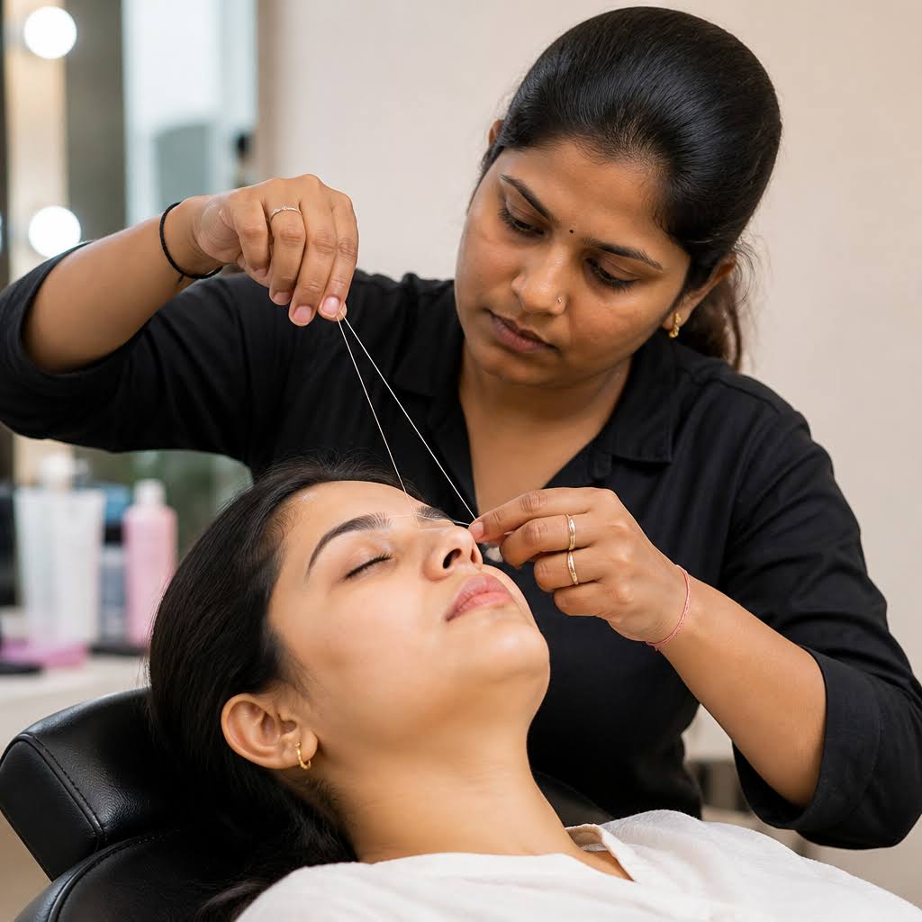 Threading Services in Kaliket Nagar product image