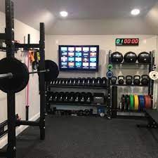 30 Beste Fitness Ideen Fur Zu Hause Und Fitnessraume Fur Ihren Trainingsraum Beste Fitn Home Gym Decor Gym Room At Home Home Gym Basement