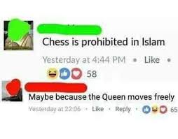 Six of the seven worst countries for child mortality (deaths at birth) are muslim. Funny Muslims Chess Is Prohibited In Islam Because It Facebook