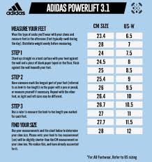 Adidas Originals Shoe Size Chart