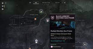 At the beginning of the black armory endgame expansion, you must visit the spider in the tangled shore. Destiny 2 Forge Rotation Today