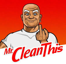 Mr Clean This By Kaddigart On Deviantart Mr Clean Mr Funny Signs Clean 446390 heavy duty roller mop, 45 length handle, white/blue. pinterest