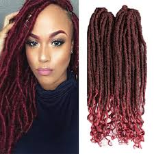 Scroll down to view and select among these great styles. 6packs Lot Straight Up Curly Faux Locs Braids 18inch Faux Locs Crochet Hair With Curly Ends Goddess Crochet Synthetic Braiding Extensions T1b Bug Amazon In Beauty