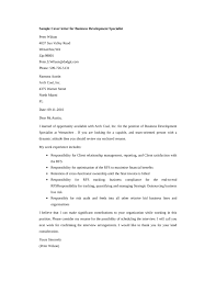 Writing a great business development manager cover letter is an important step in your job search journey. Sample Business Development Cover Letter Bitem