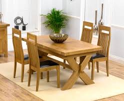 Aico dining room furniture truly is inspired by the world travels of founder michael amini. Mark Harris Avignon Oak Extending Dining Table And 4 Monte Carlo Brown Chairs Cfs Furniture Uk